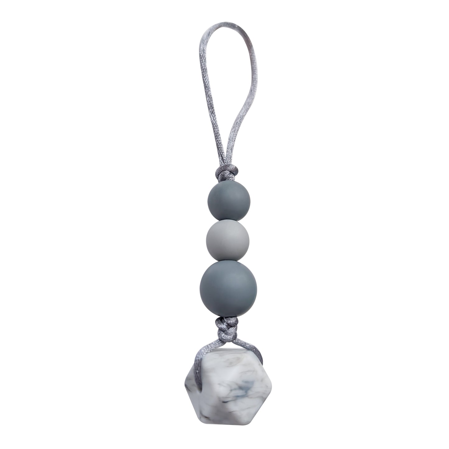 Chewy Zipper Pull (Greys) - Medium Chew (Clearance)