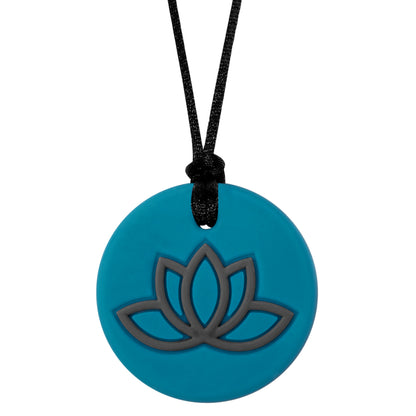 Clearance - Lotus Chewelry Pendant - Medium Chew