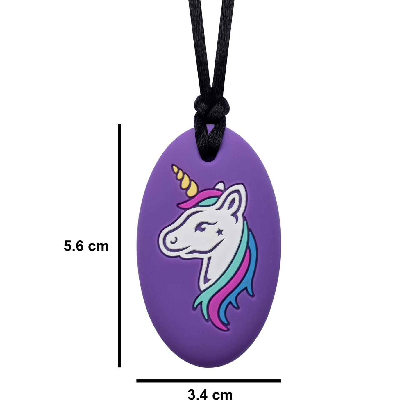 Tribal Unicorn Chewelry Necklace - Mild-Medium Chew (Clearance)